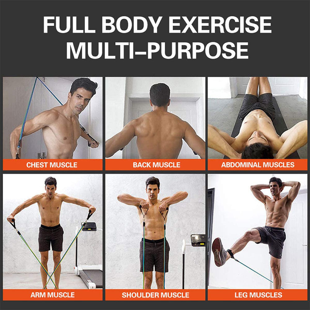 Full-Body Fitness: Rally Rope & Band Set