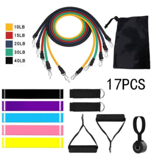 Full-Body Fitness: Rally Rope & Band Set