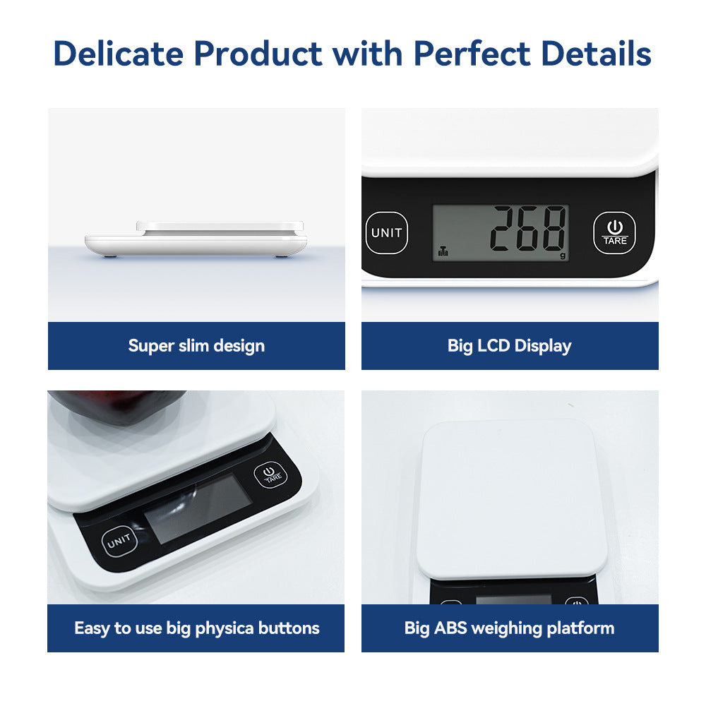 Smart Kitchen Scale – Track Calories & Nutrition Easily