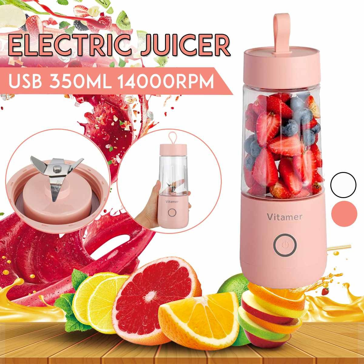 350ml Electric Blender Bottle – Mix, Blend, Enjoy