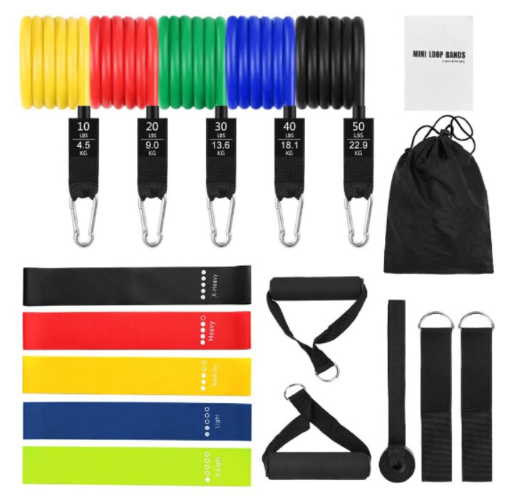 Full-Body Fitness: Rally Rope & Band Set