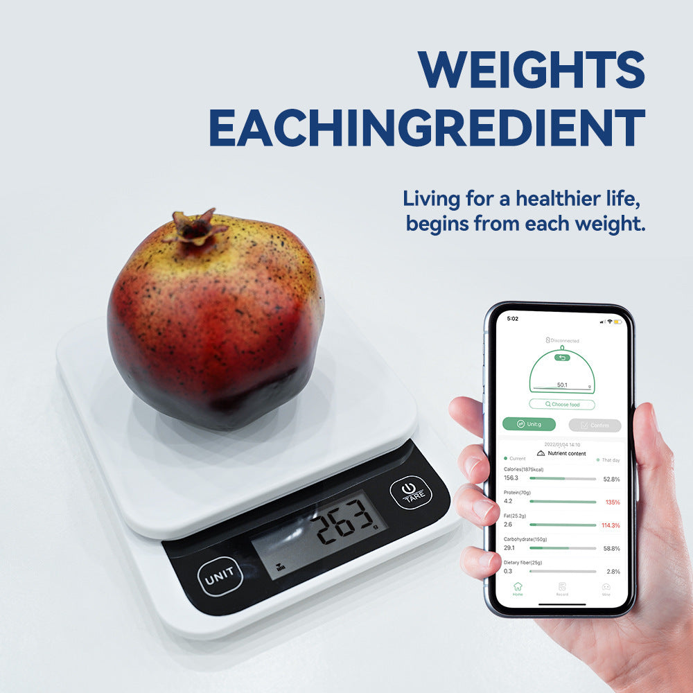 Smart Kitchen Scale – Track Calories & Nutrition Easily